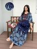 Vestido Estilo Étnico Verão 2024 Novo Estilo Algodão Estampado Yunnan Dali Tailândia Xinjiang Turismo Vestido de Praia