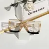 Gafas de Montura de Venta Caliente de Celebridad de Internet en Vivo de Douyin para Mujer con Sensación de Alta Gama Se Pueden Montar Lentes Planos Bloqueadores de Luz Azul para Rostro Desnudo de Hombre
