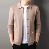 ¡Éxito de transmisión en vivo! ¡Disponible para dropshipping! Nueva chaqueta de punto tipo cárdigan para hombre, de venta caliente en otoño e invierno
