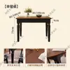 Silla de Comedor de Madera Maciza Silla de Comedor de Madera Maciza Estilo Retro Francés Estilo Mediados de Siglo Taburete con Respaldo de Alto Valor para Diseñador de Hogar