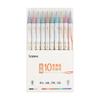 Venta al por mayor Xiuli pluma de color pluma marcadora papelería Diario pluma de acuarela pluma de punta suave pluma de caligrafía pluma para cuaderno pluma para cuaderno