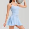 Set Deportivo de Bádminton para Mujer, Nuevo Estilo Verano 2025, Falda de Tenis, Ropa de Yoga, Ropa de Fitness, Running Fitness, Espalda Bonita