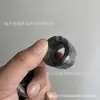 Anillo de jade azul y blanco natural para hombres y mujeres, anillo de jade estilo antiguo, pieza de mano decorativa, venta al por mayor directa del fabricante