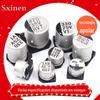 Capacitor eletrolítico de alumínio SMD 1 2,2 3,3 4,7 10 22 47UF/10v 16V 25v 35 50V