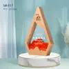 Trofeo de Cristal Creativo de Madera Grabado Personalizado Medalla de Competencia Producción Placa Autorizada Premio al Empleado Destacado Souvenir