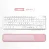 Suporte de Pulso Mouse Pad Silicone Apoio Ergonômico para Pulso Espuma de Memória Apoio para Mãos do Teclado Mouse Pad para Computador Atacado