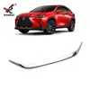 Adequado para 22 Lexus Nx250/260/350H Modificado Especial Capô Dianteiro Tiras Decorativas Brilhantes Galvanizadas