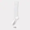 Calcetines Largos Lisos de Primavera y Verano para Mujer, Calcetines Holgados Versátiles Estilo Ins Adelgazantes, Calcetines de Compresión para Pantorrillas, Verano