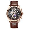 LIGE LIGE comercio electrónico transfronterizo reloj de tres ojos y seis agujas reloj de cuarzo para hombre reloj impermeable multifuncional de moda 8974