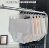 Ropa Interior Tipo Máscara de Color Sólido, Ropa Interior Sin Costuras de Seda de Hielo, Calzones de Seda de Morera Transpirables Finos de Verano de Cintura Media para Mujer