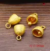 Aleación chapada en oro pequeño colgante bolsa de dinero cacahuete Lu etc collar pulsera colgante accesorios de joyería diy venta al por mayor