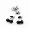 Llavero Grande de Cereza Colgante de Manzana Colgante Exquisito para Bolso Insdiy Anillo para Llavero de Coche Joyería Pequeña