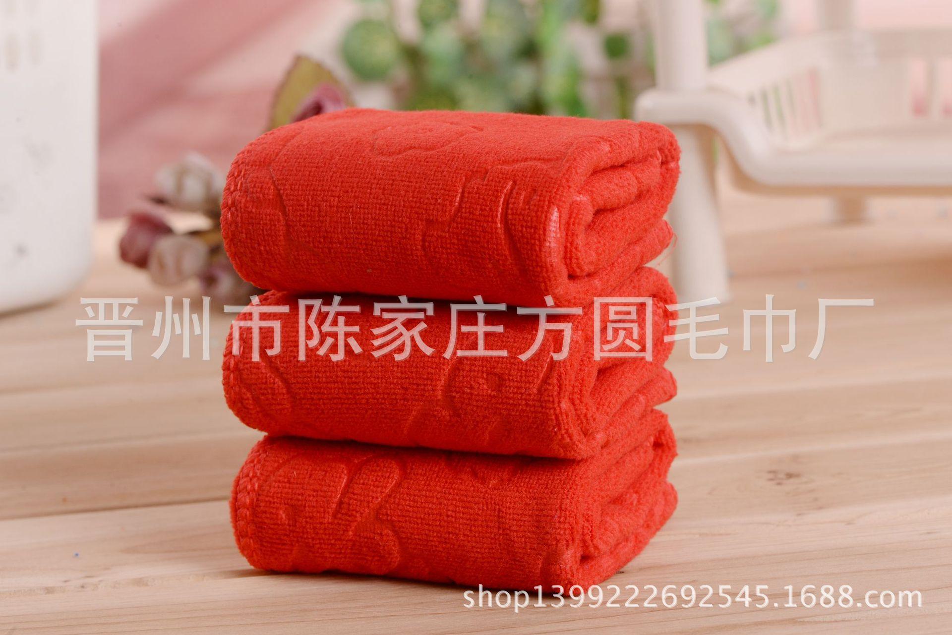 30*30压花方巾
