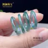 Anel de Cauda de Jade Natural, Anel de Jade Feminino Natural, Anel de Pedra de Jade, Anel Liso Feminino, Anel de Luxo Leve Atacado