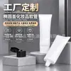 Tapa de Tubo Plano Ovalado, Tubo Suave para Limpiador Facial, Material de Empaque de Tubo Suave para Cosméticos Pe al por Mayor, Limpiador Facial, Crema de Manos, Tubo Vacío para Sub-Empaque