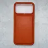 Carcasa de Pan Textura de Agujero Grande 15 Funda para Teléfono Compatible con Teléfono Apple 17 Pro Max Celebridad de Internet Rojo 16 Funda Suave