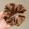 Estilo Coreano Cor Escura Laço Elástico de Cabelo Intestino Delgado para Mulheres Sensação de Alto Padrão 2026 Novo Estilo Flor de Cabelo Corda de Cabelo Coque Elástico de Cabelo Corda de Cabeça