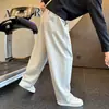 Calça de Moletom Casual Nova Outono 2026 Masculina de Perna Reta Solta com Corte Curvo, Calça Longa Solta de Alta Qualidade Tamanho Plus