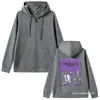 Sudadera con cremallera de banda de Rock Heavy Metal Black Sabbath Sudadera con gráfico de Ozzy Osbourne para hombre