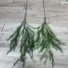 Novo Fabricante de Grama de Papiro Artificial Oferta Especial Grama de Papiro Estilo Floresta Estilo Natural Fundo de Arco de Casamento Planta Verde Atacado