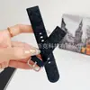 Adequado para Pulseira Inteligente Huawei 20mm 22mm Caveira Gravação Profunda Pulseira de Relógio de Silicone Multicolor Opcional
