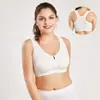 Explosivo TV Clássico Zíper Frontal À Prova de Choque Lindo Sutiã Esportivo Traseiro Yoga Tamanho Grande Roupa Interior Colete Esportivo Feminino