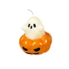 Venda por Atacado de Velas Fofas de Fantasma Transfronteiriças, Velas Decorativas de Halloween em Formato Divertido, Vários Estilos de Velas de Parafina