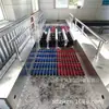 4* 0.9m Máquina Lavadora de Zapatos Tipo Tanque de Agua Sin Alimentación Lavado Bidireccional Botas Mineras Estado Máquina Lavadora de Zapatos Integrada