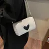 Bolso tipo almohada, Bolso cuadrado pequeño simple, Cuero de felpa retro original, Bolso cruzado dulce y genial, Bolso para mujer con diseño de nicho casual lindo