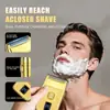 Hiena Cross-Border Novo Aparador Reciprocante Recarregável Aparelho de Barbear e Cabeleireiro Clareador Barbeador Masculino Display Digital
