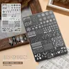 Placas de Carimbo para Unhas Gel de Carimbo para Unhas Placas Especiais de Carimbo Desenho Animado KT Flores Borboletas Estilo Chinês Ferramentas de Arte para Unhas