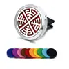 Clip de aromaterapia para coche de acero inoxidable 316L, clip para la boca de aire del coche, clip para perfume de coche, imán para perfume.