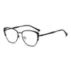 Armazones de Gafas Transfronterizos Europeos y Americanos, Gafas Fotocromáticas Anti-Luz Azul para Mujer, Armazones de Gafas Decorativos de Alta Gama de Moda Incrustados con Diamantes
