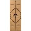 Nagoudi goma agarre antideslizante absorción de impactos engrosado para hombres ejercicio de yoga fitness corcho plegable toalla esterilla de yoga