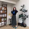 26 Principios de Otoño Estilo Coreano Sencillo Cuello Redondo Jacquard de Dibujos Animados 100% Lana, Rejuvenecedor, Adelgazante y Versátil