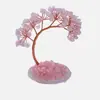 Decoraciones de Árbol de la Vida de Cristal de Siete Colores, Grava de Cristal, Árbol de la Riqueza, Adornos de Mesa, Regalos Creativos