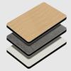 Panel de pared integrado de fibra de madera de bambú, venta al por mayor, chapa de madera sin pintura, panel de pared de cristal de carbono, refuerzo decorativo automontable