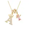 Novos Acessórios da Amazon Moda Estilo Coreano Pendente Tendência para o Dia a Dia Colar Corrente de Clavícula Estilo Ins Feminino Casal Personalizado