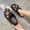Zapatos eva de agujeros zapatos de agujeros cruzados para mujer sensación de caca Zapatos de agujeros para mujer eva antideslizantes zapatos anti-jardín venta caliente transfronteriza