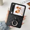 Xiaohua es Adecuado para Huawei Pura X Funda de Teléfono Plegable de Pantalla de Cuero Creativo de Dibujos Animados para Huawei P50 Pocket