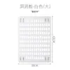 Tablero perforado doméstico sin clavos Decoración de pared Dormitorio Cocina Baño Estante de pared Estantería Estante de almacenamiento para colgar en la pared