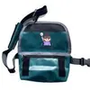 Bolsa Mensageiro de Lona Estilo Chinês, Bolsa de Cintura de Lona de Caminhão Reciclada, Bolsa Transversal de Ombro de Lona de Caminhão, Fábrica Personalizada