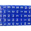 No. 16 123123 dados azul oscuro ángulo cuadrado tamiz dados digitales enseñanza aritmética juguete educativo accesorios juego de mesa