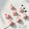 Contas Coloridas Acrílicas Flocadas com Nó Torcido Divertido Materiais para Pulseira DIY Feita à Mão Corrente de Celular Acessórios de Joias