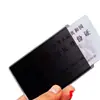Portatarjetas de Seguridad y Privacidad para Documentos, Tarjeta de Identificación Anti-Fugas Simple y Duradero Cubierta de Protección de Privacidad para Tarjetas Bancarias y Campus