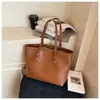 2026 Nova Bolsa Grande de Luxo Tendência Moda Cor Sólida Ombro Único Grande Capacidade Bolsa de Trabalho para Mulheres