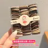 Elásticos de Cabelo Infantis para Bebês, Elásticos de Cabelo de Alta Elasticidade para Meninas, Pequenos Anéis de Cabelo Polegar
