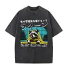 El Horror No Terminará, pero Todavía Estoy Camiseta Divertida Estilo Japonés Rana Retro Agua