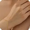 Pulsera de Trébol de Cuatro Hojas con Circonita de Comercio Exterior de Amazon, Nuevo Estilo de Moda, Lujo Ligero, Suave y Elegante, Joyería Ajustable