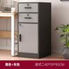 Cajonera de oficina baja para debajo de la mesa mueble de oficina almacenamiento mueble lateral con cerradura con cajón mueble de almacenamiento mueble de almacenamiento para impresora bajo